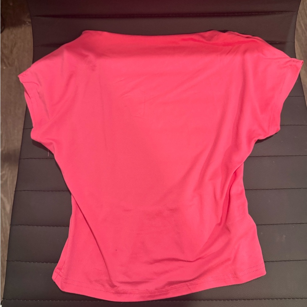 Women's Pink Backless Top